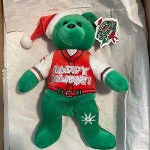 TEAM BEANS HAPPY HOLIDAYS BEAR